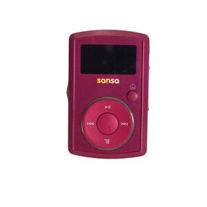 SanDisk Sansa Clip Vintage MP3 Player Pink Metallic - 2GB Model SDMX11R
